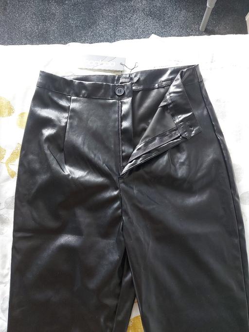 Buy & Sell West Midlands Sandwell - Photos for Boohoo Pu black trousers