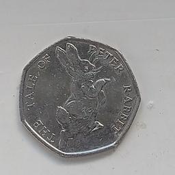 Very Rare Beatrix Potter 50p Coin The Tale of Peter Rabbit 2017 (Collectable)

I'm accepting offer