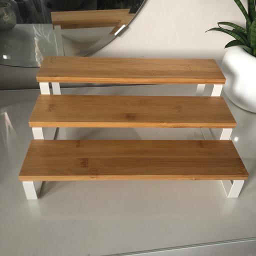 Buy & Sell Bristol Stockwood - Bristol - Photos for 3tier shelf spice rack organiser white & wood