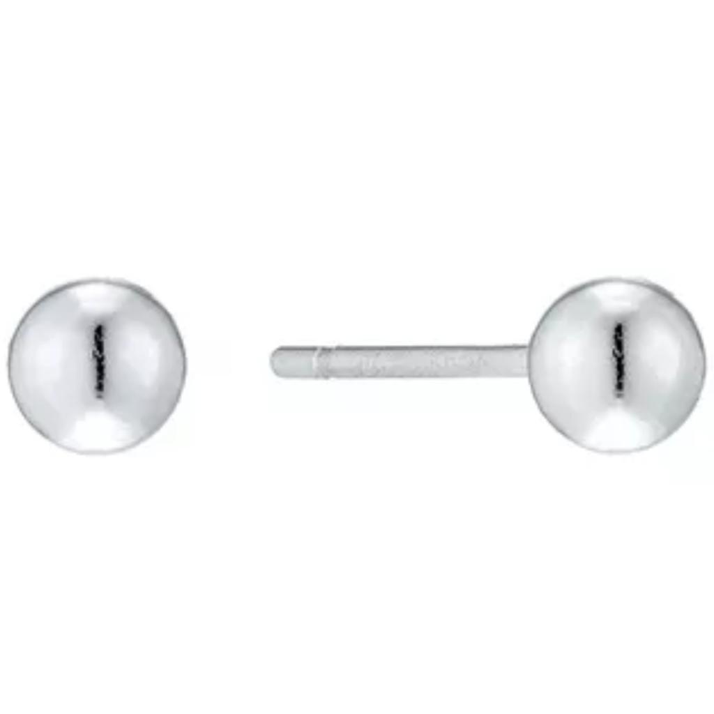 Keep it simple and stylish with this sleek pair of sterling silver tiny ball stud earrings. Perfect for paired-down everyday chic.

Multiple Available - contact me.