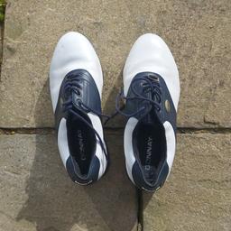 Blue & White Donnay Golf Shoes Size UK 8 in vgc they do have a few marks only used a couple times from new 