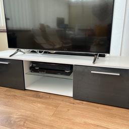 Low level TV cabinet with storage. Does NOT include TV /DVD
