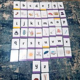 Excellent condition like new complete set 

Bought from marks and Spencer published by Oxford University press 

Great phonics send alphabets learning matching and sorting.

can post if buyer cover postage cost

Have a look at my other toy listings for bundle price discount purchase
