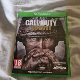 Call of Duty: WWII / xbox one game/ all clean

I've got a fully working

Xbox one game here for sale

Call of Duty: WWII

ONLY ASKING FOR £10 POUNDS NO OFFERS IN PRICE
