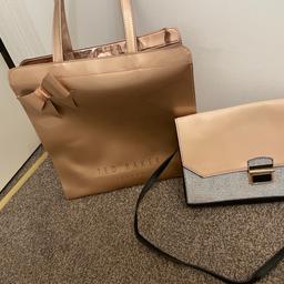 Ted baker rose gold bag, excellent condition.
New look clutch bag with long strap.. good condition. No offers please. Check out what else I’m selling on my page :)