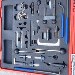 SEALEY DIESEL/PETROL ENGINE
SETTING/LOCKING MASTER KIT
VAG - BELT/CHAIN DRIVE VSE5044
hardly used,excellent condition