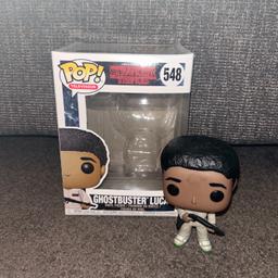 POP! Vinyl Figure - Stranger Things Season 2 Ghostbuster Lucas
Comes in original box
In good condition - apart from a small mark on figures face which can be seen in photos.
