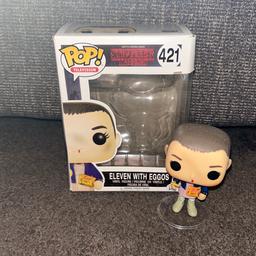 POP! Vinyl figure - Stranger things season 1 Eleven with eggos 
Comes in original box 
Includes stand 
Good condition