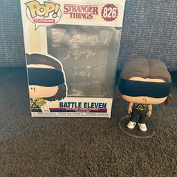 POP! Vinyl figure - Stranger things season 3 
Battle Eleven 
In good condition 
Comes in original box 
Includes stand