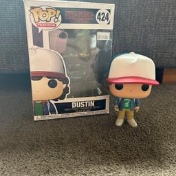 POP! Vinyl figure - Stranger things season 1
Dustin
In fair condition - figure is in good condition however box is ripped on side which can be seen in photo