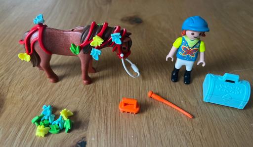 Buy & Sell Cheshire West and Chester Cuddington (Northwich) - Cheshire West and Chester - Photos for Playmobil 6971 Groomer with butterfly pony