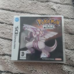 Pokemon Pearl version complete. Hardly used.
Collection only!