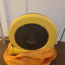 Bouncy castle blower only
good working order
works well with small bouncy castles