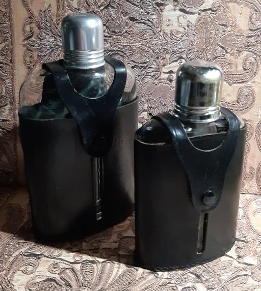 Buy & Sell Merseyside Saint Helens - Photos for vintage glass and leather hip flasks