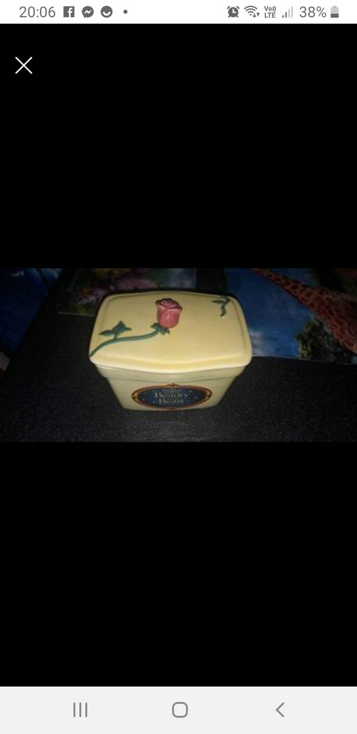 Buy & Sell Lancashire Blackpool - Photos for Disney Beauty & The Beast Clover Butter Dish