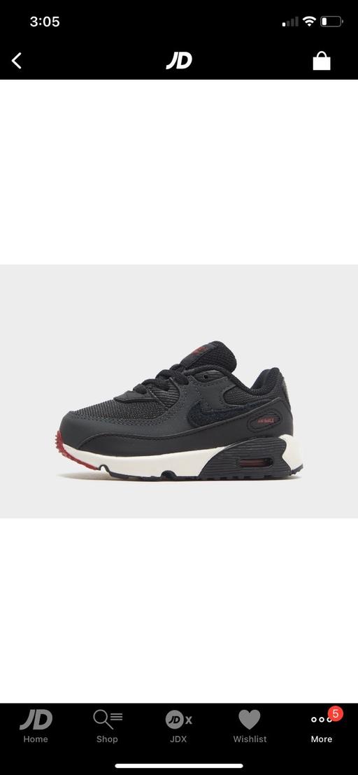 Buy & Sell East London Millwall - East London - Photos for INFANT AIR MAX 90 size7.5