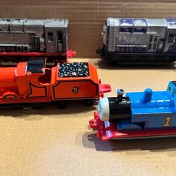 No Offers! Price is set.

ERTL Thomas The Tank, Thomas, James, Diesel & Splatter Bundle. Used condition, some have lots of paint worn off, others are in great condition, see photos.

Posted via Evri

tracking number provided

I can combine postage on request for multiple items.

Unfortunately I don’t post to areas that incur an extra location charge from the courier, I.e. London, some areas of Scotland etc.