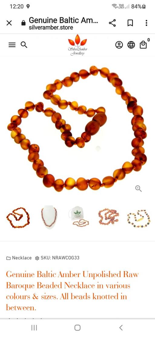 Buy & Sell Lancashire Blackpool - Photos for Genuine Amber necklace