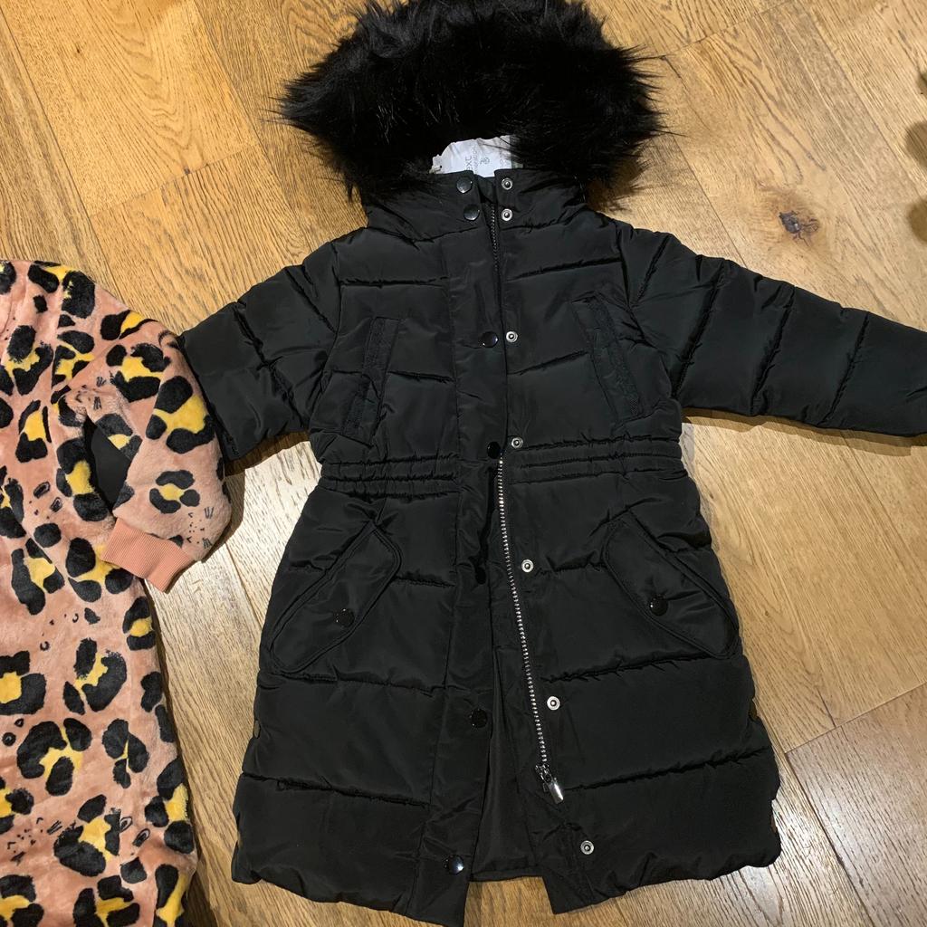 NEW WITH TAGS IN PACKAGING
FROM NEXT
LESS THAN HALF PRICE

LONG PADDED PARKA COAT JACKET AND FLUFFY COSY WARM ONESIE ALL IN ONE SUIT

CHECK OUT MY OTHER LISTINGS
NO OFFERS NEEDED ALL PRICED CHEAP ENOUGH