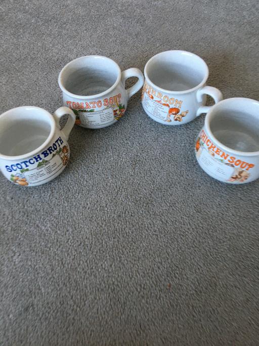 Buy & Sell Kent Thanet - Photos for Soup Recipe Bowls Vintage x4