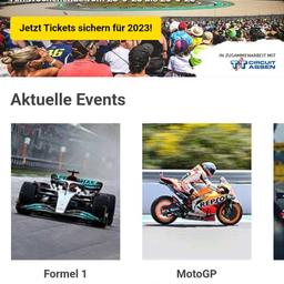 322€ Gutscheinwert für entweder Formel 1, Motorsport, Fußball, Handball etc. oder Konzerte. Einfach auf der Homepage von Global Tickets schauen.
