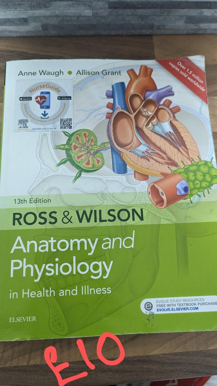Ross and wilson anatomy book bargain in de65 derbyshire f r 10 00