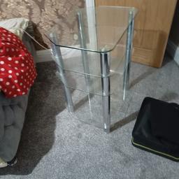 glass table. good condition