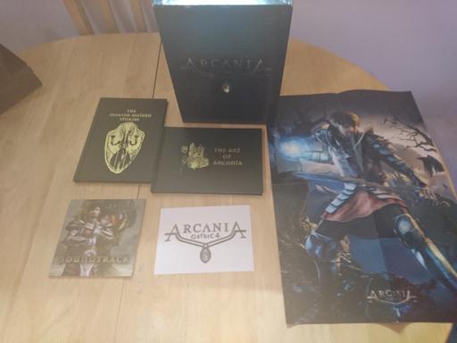 Buy & Sell Merseyside Wirral - Photos for Arcania Gothic 4 box with memorabilia (No gam