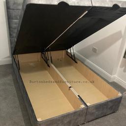 💎OTTOMAN STORAGE BEDS MADE TO ORDER💎

We can make any design, colour, leather, or fabric
Beautiful strong ottoman beds.
Excellent customer reviews and highly recommended, you won’t be disappointed in our service or quality.

🎈DOUBLE/SMALL DOUBLE
£450

🎈KINGSIZE £500

🎈SUPERKING £600

🎈SINGLE £400

✅OTTOMAN BASE AND FLOOR STANDING HEADBOARD 54” approx hight
Footboard is available at extra charge

Mattress is available at extra cost

🛠We will deliver and assemble for you.🚚

☎️ 07708918084
