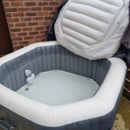 4 person hot tub, used a handful of times, good condition, comes with accessories and water treatments.