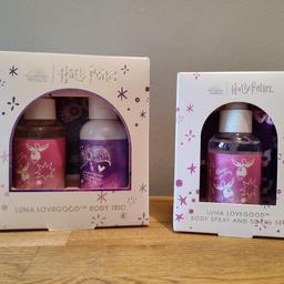 Luna Lovegood Body Trio, Body Spray & Socks Gift Set.


Featuring:

Luna Lovegood Body Spray 100ml

Luna Lovegood Socks

Luna Lovegood Body Wash 100ml

Luna Lovegood Body Lotion 100ml

Luna Lovegood Body Spray 100ml



Brand new, unwanted gift.

Collection in Orrell WN5 area or can post for £3