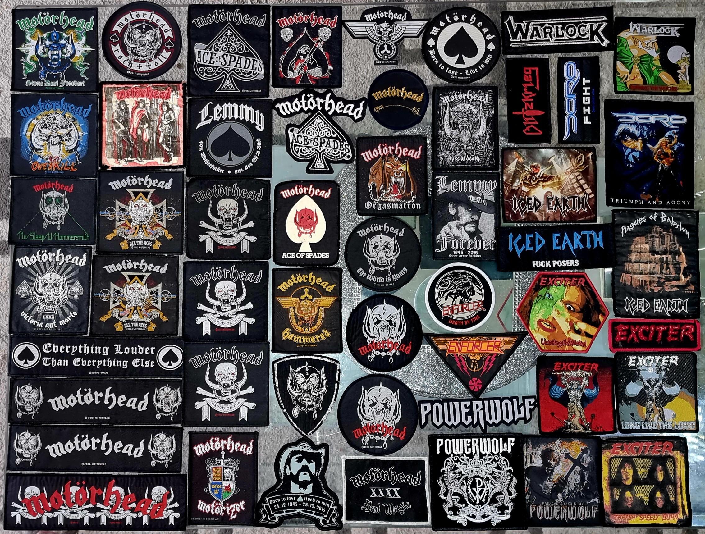 Heavy Power Speed Metal Hard Rock Patches in 48527 Nordhorn for €4.00 ...