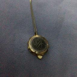 SOS necklace 
Which does open to put medical condition in side , chain is 9ct gold , pendant isn’t