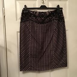 Next Black lace skirt