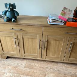 Oak Effect Sideboard in good used condition.

COLLECTION FROM KT17 ONLY.