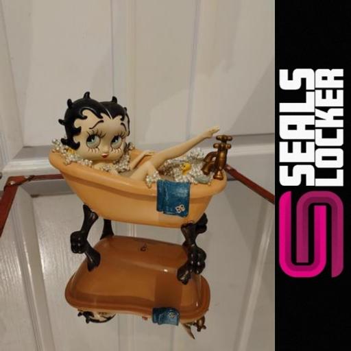 Buy & Sell Leicestershire Leicester - Photos for Betty Boop Taking a Bath in Bathtub Figure