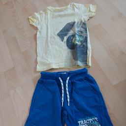 T Shirt Next und 
kurze Hose HYDRO (Fussl) neuwertig 
Sommerbekleidung