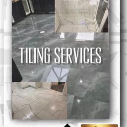 Tiling Services 

we provide all the services below

plastering 
painting 
tiling
gardening/landscaping 
laminate 
handy man 
regular cleaning services
van removals 
carpet cleaning 
electrician 
media wall
fitted wardrobe 

Please message/call on 07956265890