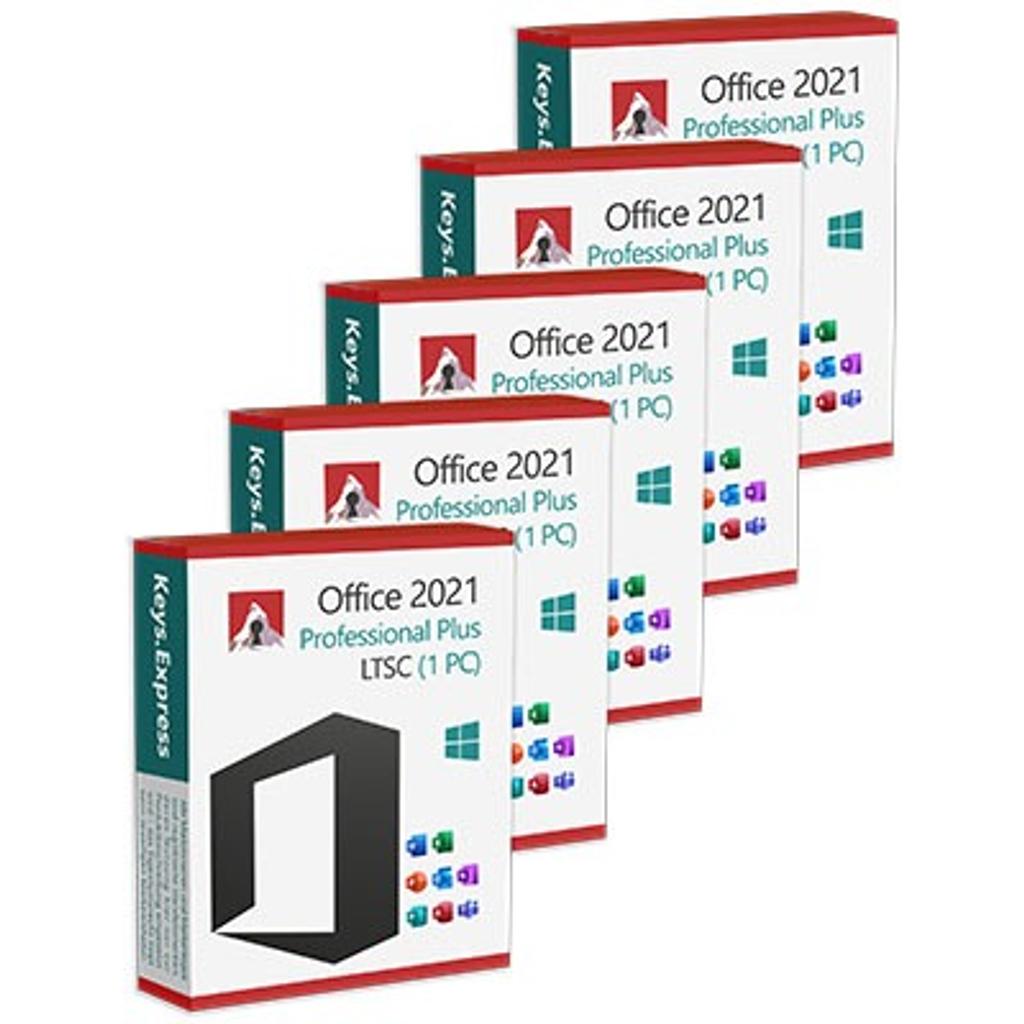 Office 2021 Pro Plus (5 keys) in 55543 Bad Kreuznach für 59,00 € zum