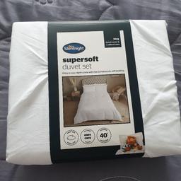 Brand New Still In Packaging Silent Night King Size Bedding. From Smoke Free Home