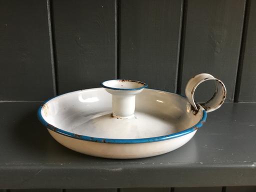 Buy & Sell Suffolk East Suffolk - Photos for Vintage Enamel Candle Holder