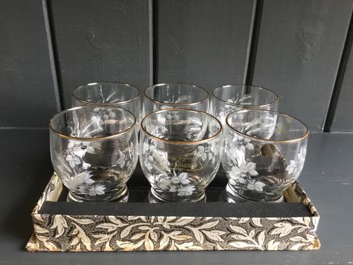 Buy & Sell Suffolk East Suffolk - Photos for Vintage Set 6 Glasses in Box