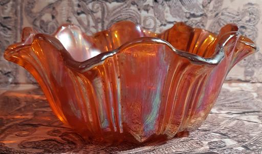 Buy & Sell Merseyside Saint Helens - Photos for vintage carnival glass marigold glass bowl