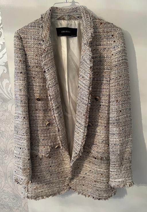 Buy & Sell West London West Kensington - West London - Photos for ZARA BASIC Wool Mix Tweed Blazer