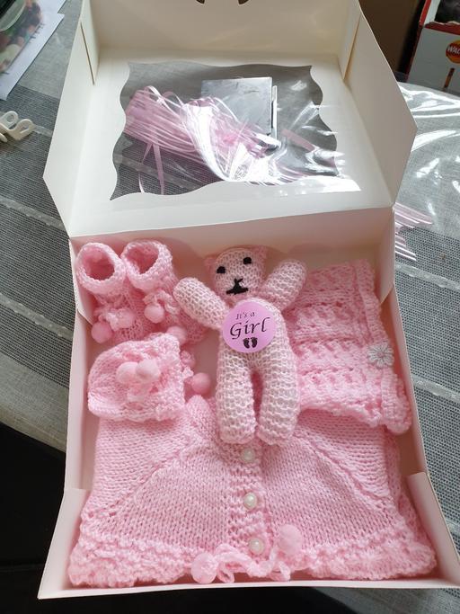 Buy & Sell West Midlands Solihull - Photos for 0.1 m BABY GIFT SET Pink with Teddybear