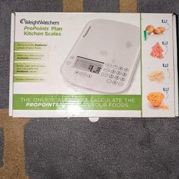 Weight Watches Propoint Plan Kitchen Scales.

Please See photos for information that you may be looking for.