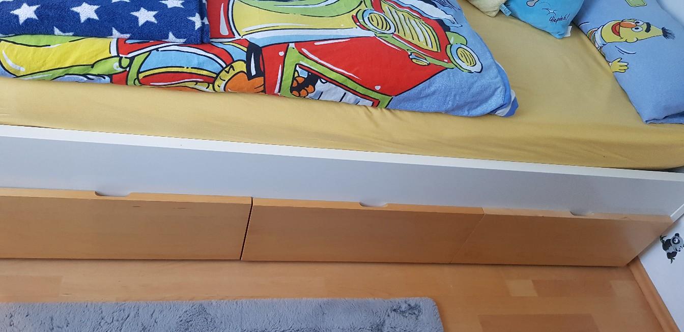 Ikea Rakke Bett mit Schubladen in 90431 Nürnberg für 90,00 € zum