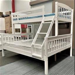 Brand new bunk bed mega sale.                                         

Single Without mattress- £250
With mattress- £350

Trio without mattress- £300
With mattress- £430

100% Cash on delivery
Next day delivery
Free home delivery all over the UK.
Business What's App
+447404161699