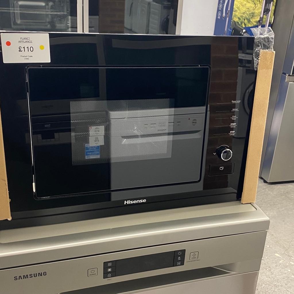 🌍🌟HISENSE GRADED INTEGRATED MICROWAVE🌟🌍 in Wv10 9ds Wolverhampton for £