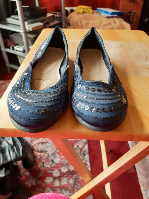 Buy & Sell West Midlands Dudley - Photos for Blue Sequine Shoes